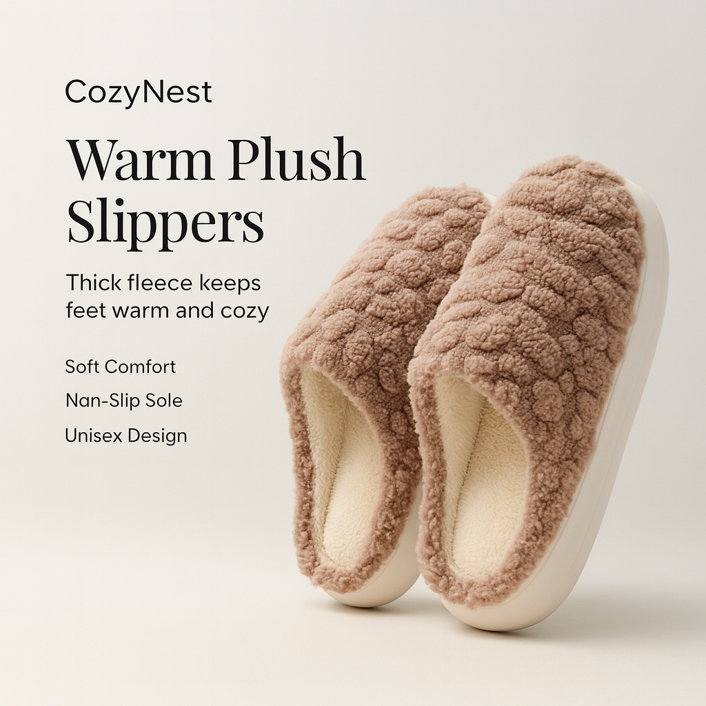 CozyNest Slippers image 1